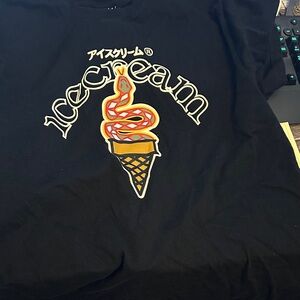 Icecream Black T-Shirt